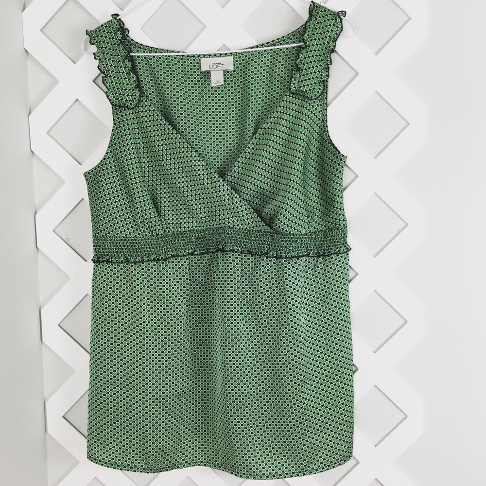 Loft Ann Taylor Sleeveless Blouse Shirt